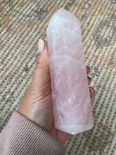 Load image into Gallery viewer, Rose Quartz Tower (RQT5)