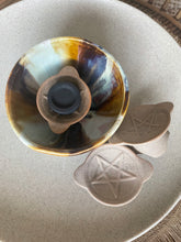 Load image into Gallery viewer, Charcoal burner incense powder and resin blends cleansing smoke ritual