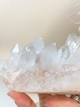 Load image into Gallery viewer, White Pink Himalayan Samadhi Quartz Cluster Crystals Sydney Australia