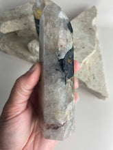 Load image into Gallery viewer, Tourmaline in quartz tower (TQ8)