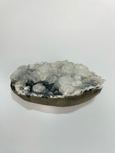 Load image into Gallery viewer, Apophyllite on chalcedony cluster raw form statement crystal Sydney crystal shop