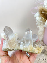 Load image into Gallery viewer, Yellow Himalayan Samadhi Quartz Cluster Crystals Sydney Australia