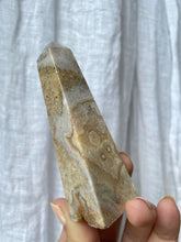 Load image into Gallery viewer, Pink Amethyst Orbicular obelisk (PAO8)