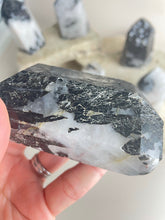 Load image into Gallery viewer, Tourmaline in quartz tower (TQ4)