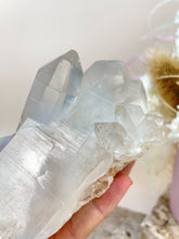Load image into Gallery viewer, White Himalayan Samadhi Quartz Cluster Crystals Sydney Australia