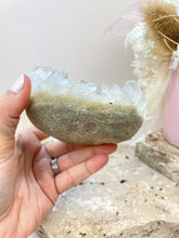 Load image into Gallery viewer, White Himalayan Samadhi Quartz Cluster Crystals Sydney Australia