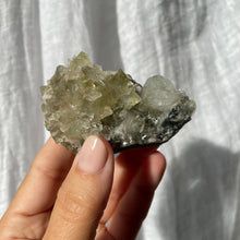 Load image into Gallery viewer, Green apophyllite with stilbite (GAS3)