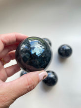 Load image into Gallery viewer, Larvikite sphere