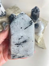 Load image into Gallery viewer, Tourmaline in quartz tower (TQ2)