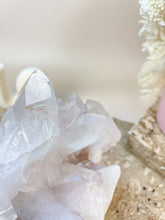 Load image into Gallery viewer, White Pink Himalayan Samadhi Quartz Cluster Crystals Sydney Australia