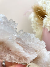 Load image into Gallery viewer, Pink Himalayan Samadhi Quartz Cluster Crystals Sydney Australia