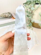 Load image into Gallery viewer, Druzy Agate Obelisk Tower Crystals Sydney Australia