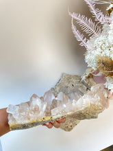 Load image into Gallery viewer, Pink Himilayan Samadhi Quartz Cluster Crystals Sydney Australia