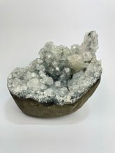 Load image into Gallery viewer, Apophyllite on chalcedony cluster raw form statement crystal Sydney crystal shop