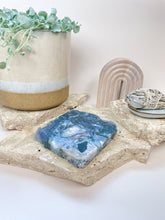 Load image into Gallery viewer, Moss Agate slab coaster tray crystals Sydney Australia