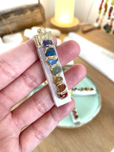 Load image into Gallery viewer, Chakra Selenite pendants