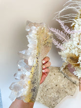 Load image into Gallery viewer, Pink Himilayan Samadhi Quartz Cluster Crystals Sydney Australia