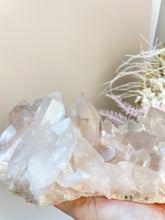 Load image into Gallery viewer, Pink Himilayan Samadhi Quartz Cluster Crystals Sydney Australia