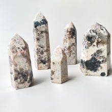 Load image into Gallery viewer, Tourmaline in feldspar tower (TF1)