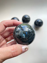 Load image into Gallery viewer, Larvikite sphere