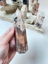 Load image into Gallery viewer, Tourmaline in feldspar tower (TF7)