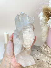 Load image into Gallery viewer, White Himalayan Samadhi Quartz Cluster Crystals Sydney Australia