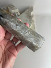 Load image into Gallery viewer, Tourmaline in quartz tower (TQ8)