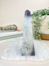Load image into Gallery viewer, Druzy Agate Obelisk Tower Crystals Sydney Australia