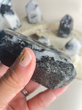 Load image into Gallery viewer, Tourmaline in quartz tower (TQ4)
