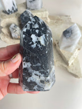Load image into Gallery viewer, Tourmaline in quartz tower (TQ5)
