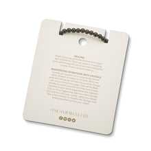 Load image into Gallery viewer, Onyx healing gem bracelet
