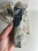 Load image into Gallery viewer, Tourmaline in quartz tower (TQ8)