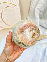 Load image into Gallery viewer, Pink Amethyst Druzy Sphere crystals Sydney Australia