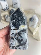 Load image into Gallery viewer, Tourmaline in quartz tower (TQ5)