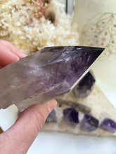 Load image into Gallery viewer, Purple Amethyst raw polished point Sydney crystal shop