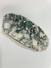 Load image into Gallery viewer, Apophyllite on chalcedony cluster raw form statement crystal Sydney crystal shop