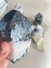 Load image into Gallery viewer, Tourmaline in quartz tower (TQ7)