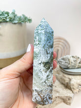 Load image into Gallery viewer, Moss Agate Tower Crystals Sydney Australia