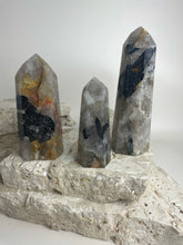 Load image into Gallery viewer, Tourmaline in quartz tower (TQ10)