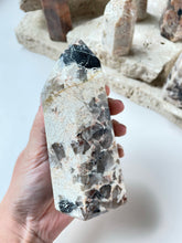 Load image into Gallery viewer, Tourmaline in feldspar tower (TF1)
