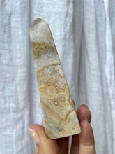 Load image into Gallery viewer, Pink Amethyst Orbicular obelisk (PAO8)