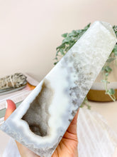 Load image into Gallery viewer, Druzy Agate Obelisk Tower Crystals Sydney Australia