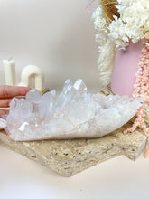 Load image into Gallery viewer, White Pink Himalayan Samadhi Quartz Cluster Crystals Sydney Australia