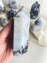 Load image into Gallery viewer, Tourmaline in quartz tower (TQ3)