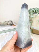 Load image into Gallery viewer, Druzy Agate Obelisk Tower Crystals Sydney Australia