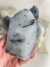 Load image into Gallery viewer, Tourmaline in quartz tower (TQ2)