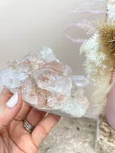 Load image into Gallery viewer, Pink Himalayan Samadhi Quartz Cluster Sydney Australia Crystals