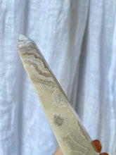 Load image into Gallery viewer, Pink Amethyst Orbicular obelisk (PAO15)