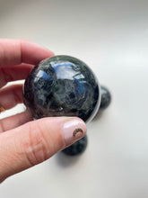 Load image into Gallery viewer, Larvikite sphere