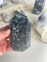 Load image into Gallery viewer, Tourmaline in quartz tower (TQ4)